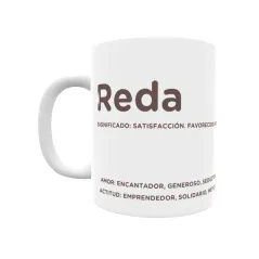 Taza - Reda Regalo original y funcional. Taza personalizada con significado, actitud y amor.