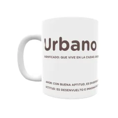 Taza - Urbano Regalo original y funcional. Taza personalizada con significado, actitud y amor.