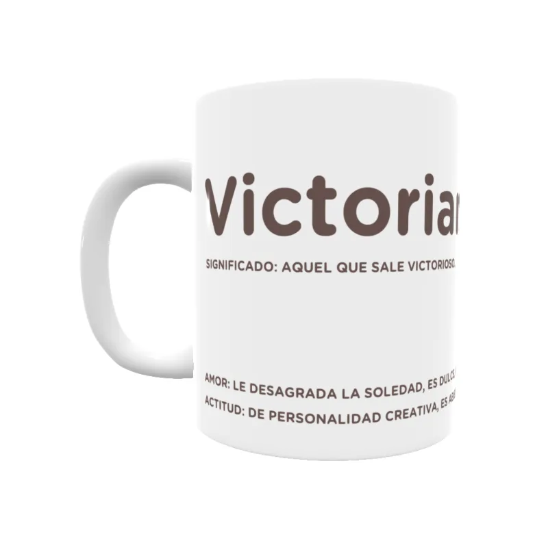 Taza - Victoriano