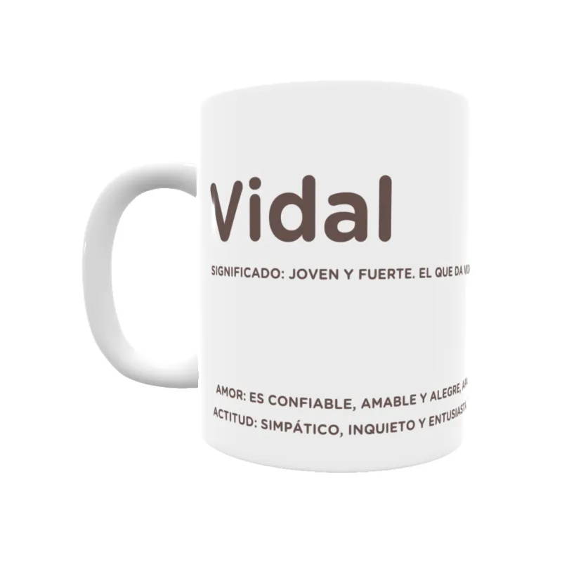 Taza - Vidal