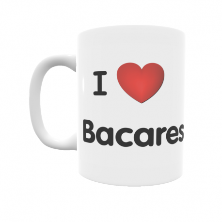 Taza - I ❤ Bacares