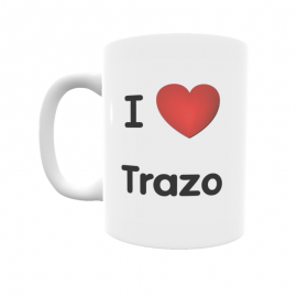 Taza - I ❤ Trazo