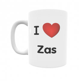 Taza - I ❤ Zas