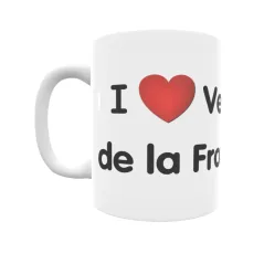 Taza - I ❤ Vejer de la Frontera Regalo original y funcional. Taza personalizada de tu localidad.