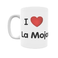 Taza - I ❤ La Mojonera Regalo original y funcional. Taza personalizada de tu localidad.