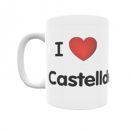 Taza - I ❤ Castelldefels