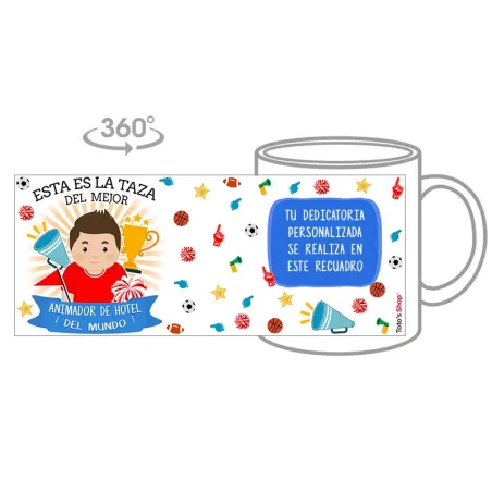 Taza Animador de Hotel