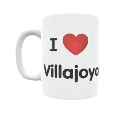 Taza - I ❤ Villajoyosa Regalo original y funcional. Taza personalizada de tu localidad.