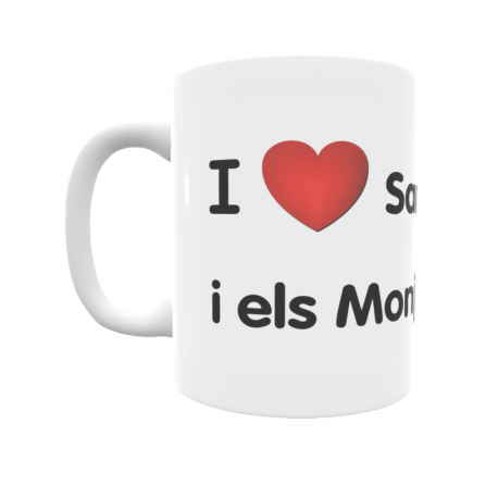 Taza - I ❤ Santa Margarida i els Monjos