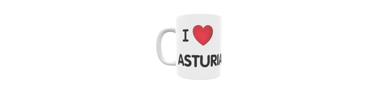 Tazas personalizadas de las localidades de Asturias | Envío 24/48h.