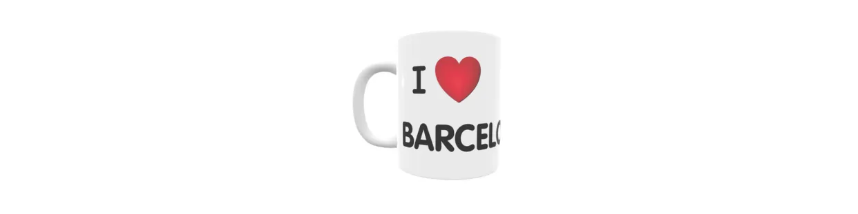 Tazas personalizadas de las localidades de Barcelona | Envío 24/48h.