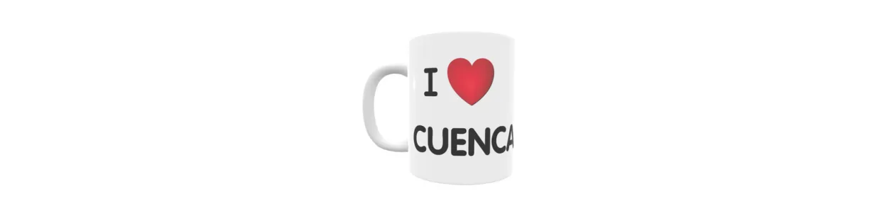 Tazas personalizadas de las localidades de Cuenca | Envío 24/48h.