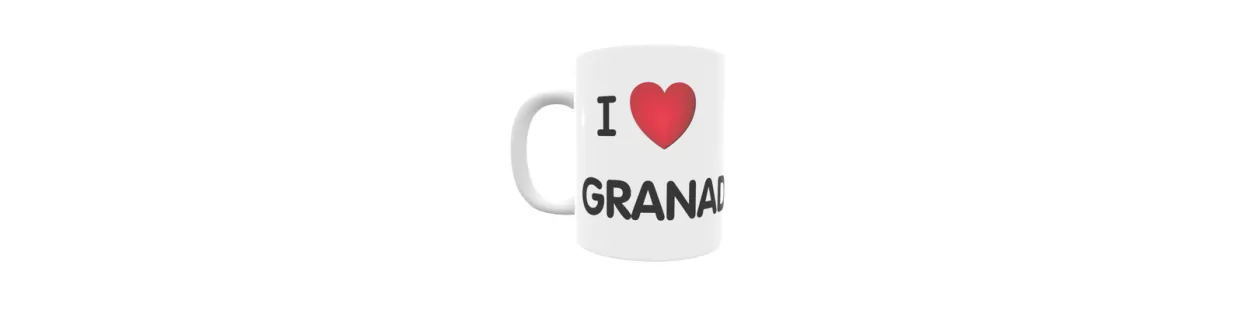 Tazas personalizadas de las localidades de Granada | Envío 24/48h.