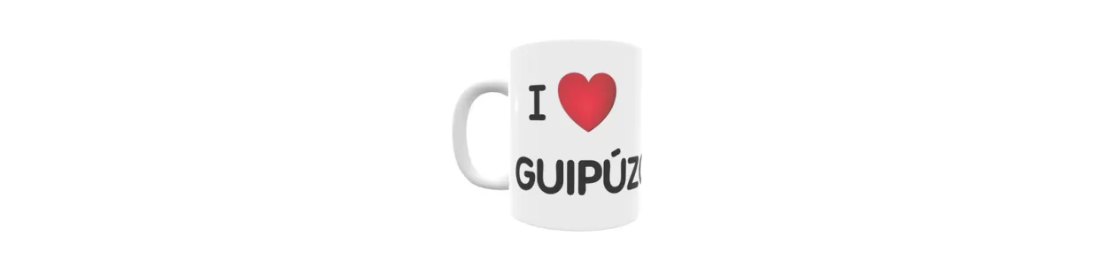 Tazas personalizadas de las localidades de Guipúzcoa | Envío 24/48h.