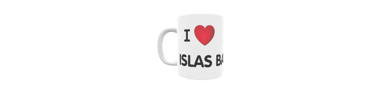 Tazas personalizadas de las localidades de Islas Baleares | Envío 24/48h.