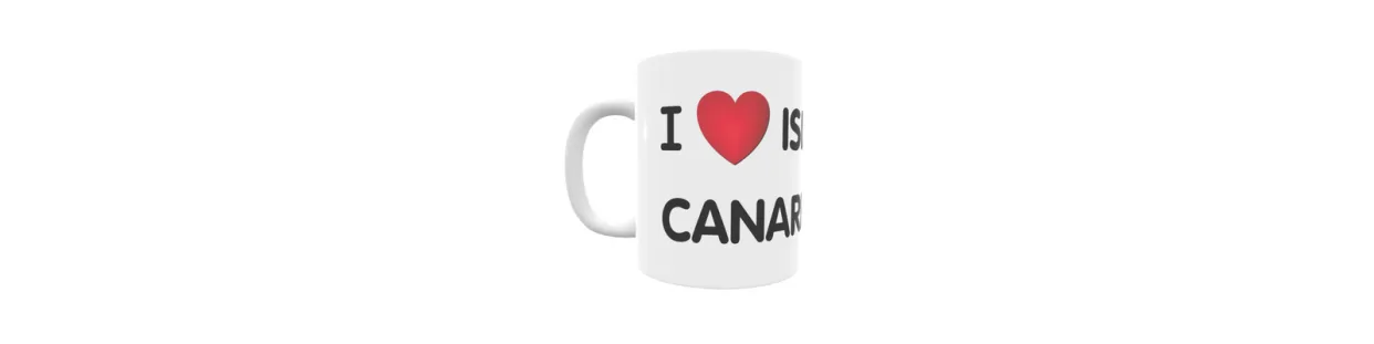 Tazas personalizadas de las localidades de Islas Canarias | Envío 24/48h.