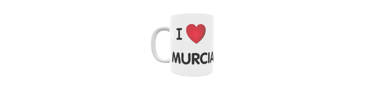 Tazas personalizadas de las localidades de Murcia | Envío 24/48h.