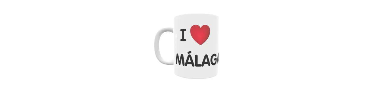 Tazas personalizadas de las localidades de Málaga | Envío 24/48h.