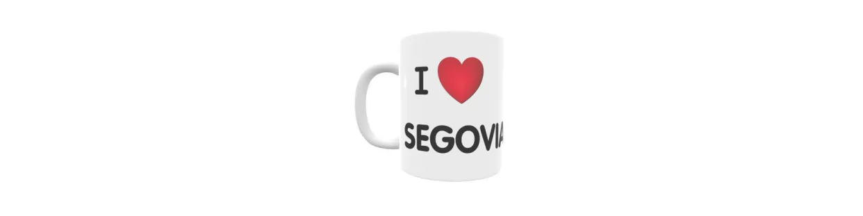 Tazas personalizadas de las localidades de Segovia | Envío 24/48h.